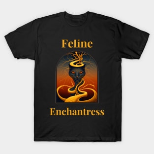 Feline Enchantress T-Shirt